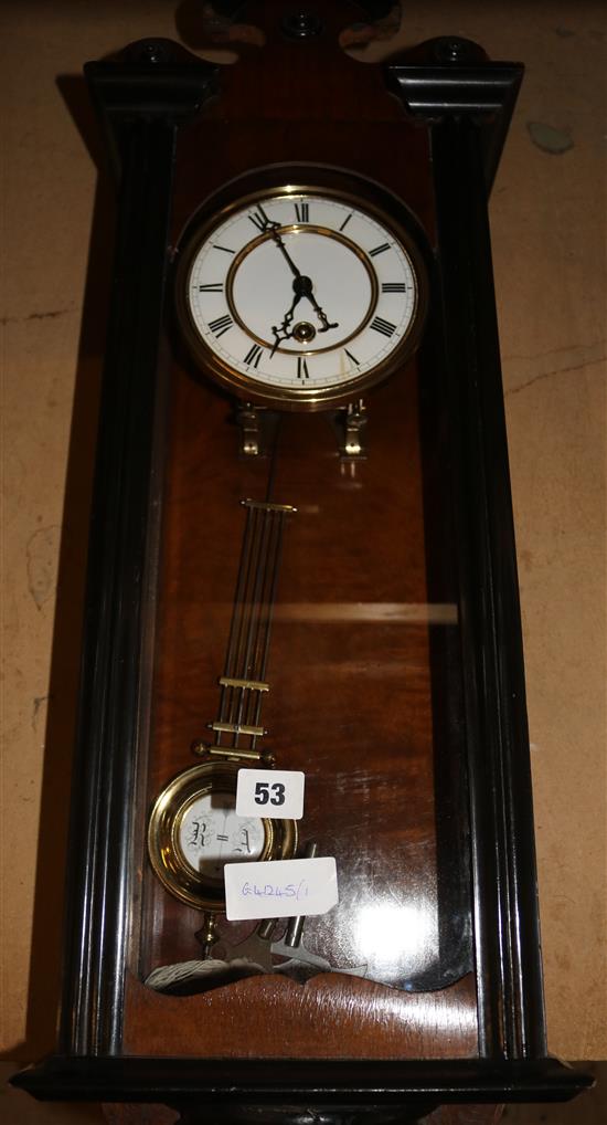 Drop dial wall clock